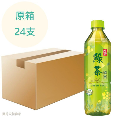 道地蜂蜜綠茶 500ml x24支 原箱